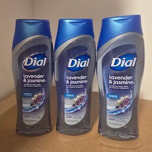 (3) Dial Body Wash in Lavender & Jasmine scent 16 fl oz